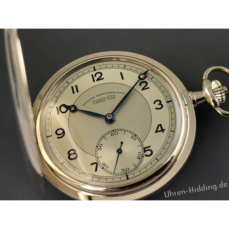 Lange pocket-watch OLIW 14ct yellow-gold