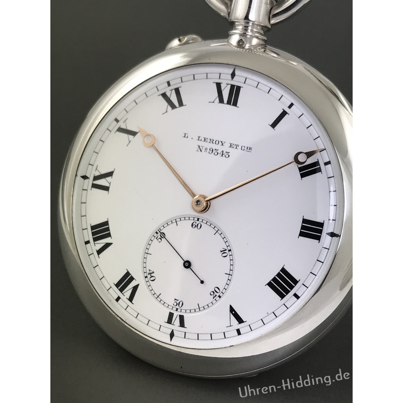 L. Leroy et Cie B-Uhr Silber