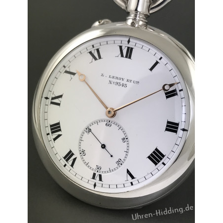 L. Leroy et Cie B-Uhr Silber