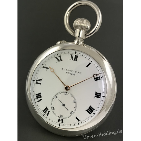 L. Leroy et Cie B-Uhr Silber