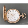 Omega Savonette-Pocket-Watch 14ct red-gold