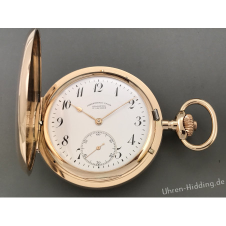 Union Glashütte 585/ooo Gold Savonette