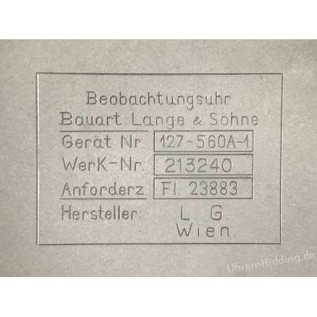 A. Lange & Söhne Fliegeruhr Kal. 48.1