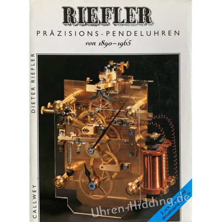 Buch "Riefler Präzisionspendeluhren" 2nd edition