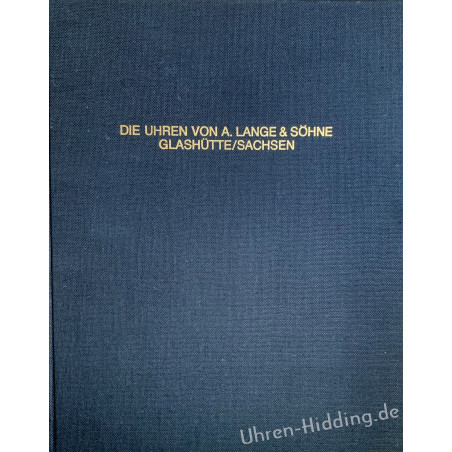 Buch "Die Uhren von A. Lange & Söhne" 2. Auflage