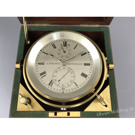 A. Hohwü. Amsterdam Marinechronometer