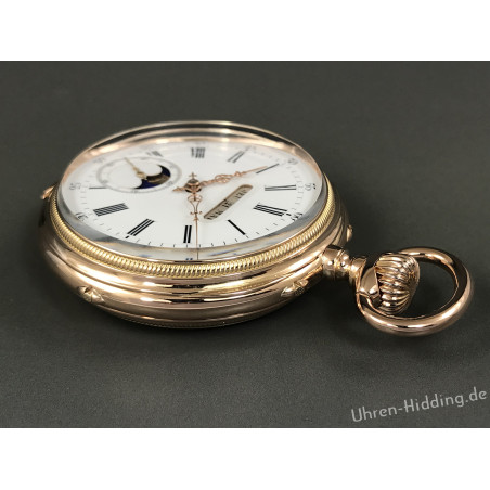 Pocket-watch Full-Calendarium and Moonphase-Display
