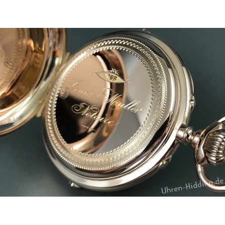 Pocket-watch Full-Calendarium and Moonphase-Display