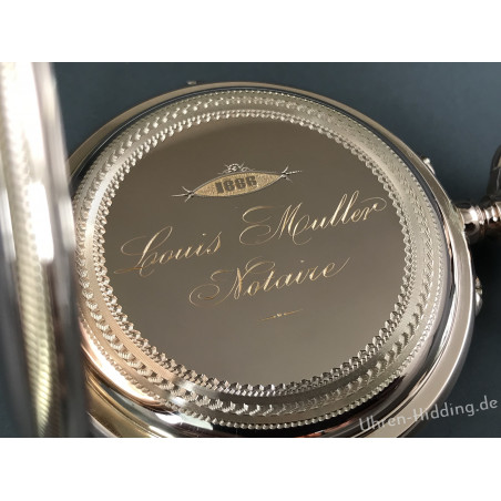 Pocket-watch Full-Calendarium and Moonphase-Display