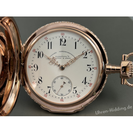 Prunk- Savonette Deutsche Uhrenfabrikation A. Lange & Söhne
