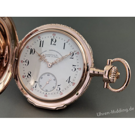 Prunk- Savonette Deutsche Uhrenfabrikation A. Lange & Söhne