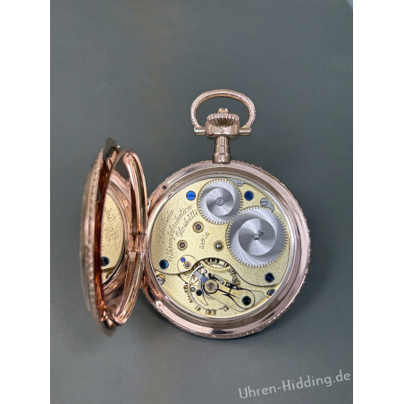 Prunk- Savonette Deutsche Uhrenfabrikation A. Lange & Söhne