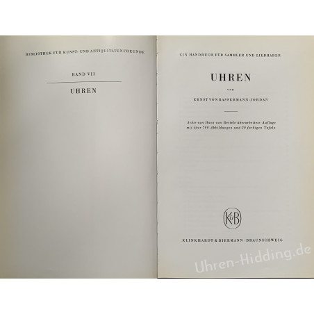 Buch "Uhren"