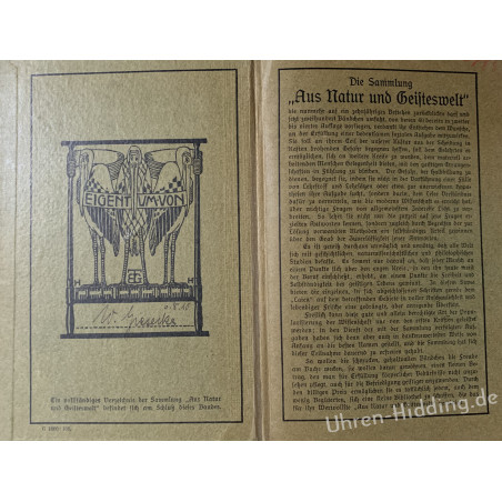 Buch "Die Uhr" Grundlagen und Technik der Zeitmessung