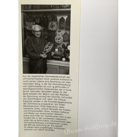 Book "Uhren der Sammlung Landrock"