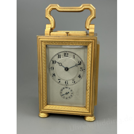 carriage-clock, Hausmann & Co., France, Grande et Petite Sonnerie