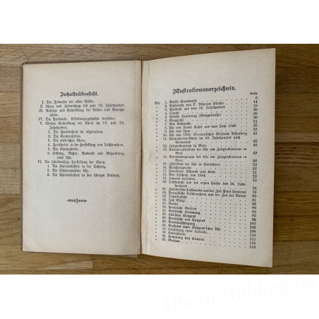 Buch "Die Uhren - Ein Abriß der Geschichte der Zeitmessung"