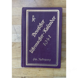 Book "Deutscher Uhrmacher-Kalender 1941"