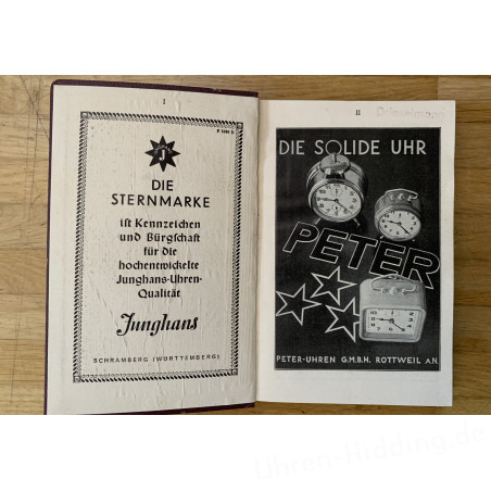 Buch "Deutscher Uhrmacher-Kalender 1941"