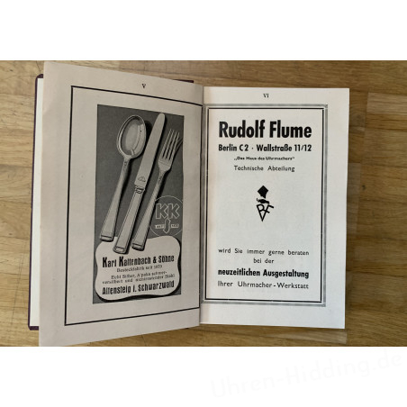 Buch "Deutscher Uhrmacher-Kalender 1941"