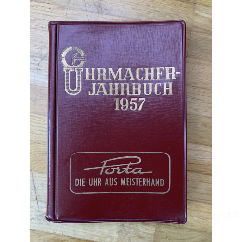Buch "Uhrmacher-Jahrbuch 1957"