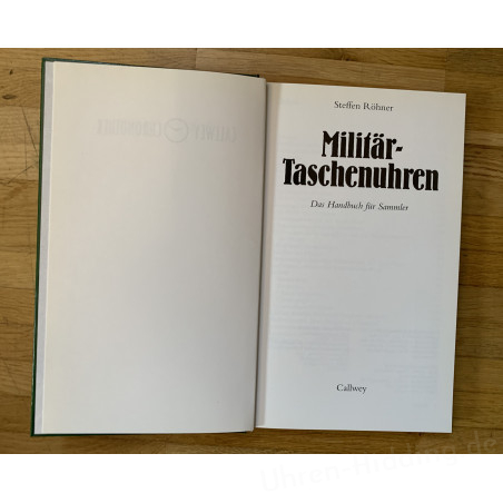 Buch "Militär-Taschenuhren"
