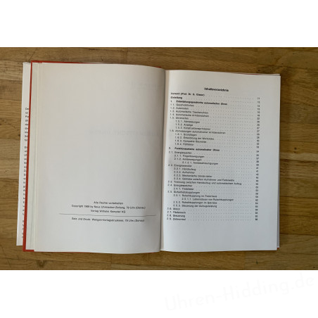 Buch "Automatische Uhren"