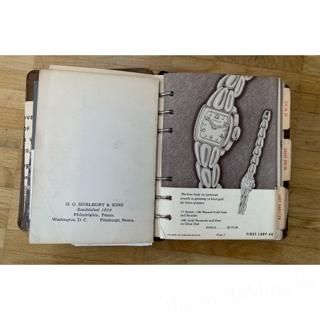 Catalogue "Hamilton Fine Watches"