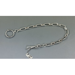 Pocket-watch-chain 800 Silver Niello