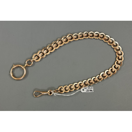 Taschenuhrkette 585/ooo Rotgold
