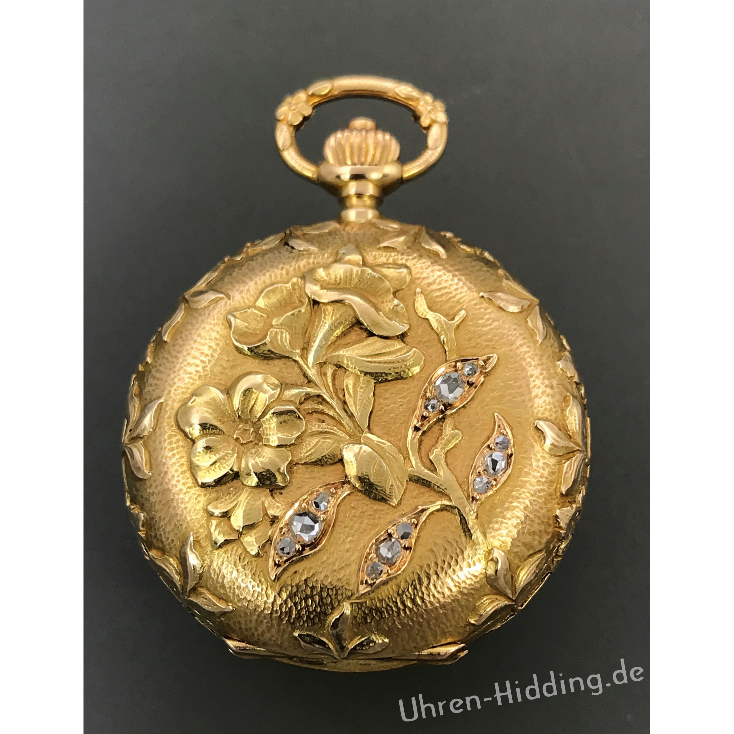 Longines Ladies pocket watch 18ct gold